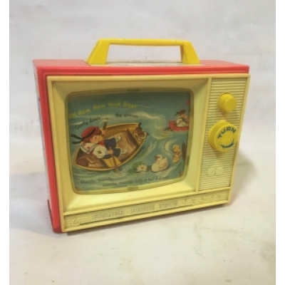 Vintage Fisher-Price two tune tv